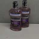 Listerine Total Care Alcohol-Free Anticavity Mouthwash, 6 Benefit Fluoride Mouthwash for Bad Breath and Enamel Strength, Fresh Mint Flavor, Twin Convenience Pack, 2 x 1 L