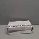 DREAM PAIRS Womens Comfortable Ballet Dressy Work Flats, Round Toe Slip on Office Shoes (8, Dark Grey-pu)