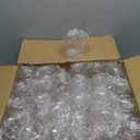 Reli. Disposable Wine Glasses (48 Pack, 12oz) Plastic Stemless Wine Glasses Disposable | Clear Plastic Wine Glasses for Parties, Cocktails, Whiskey, Wedding | Shatterproof Plastic Wine Cups Stemless