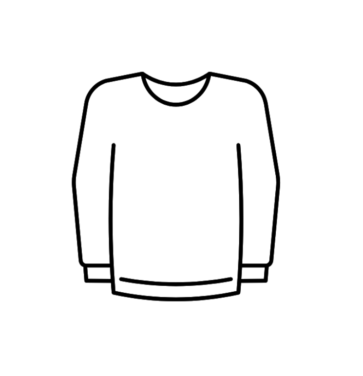 Appalachian Trail Hiking Map, Outdoor Adventure Trailing Sweatshirt S Black