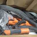 Drywall Sander Tool, KUPERIA 8.5 Amp Popcorn Ceiling Removal Tool with 7 Variable Speed 800-1800RPM,Electric Drywall Sander with Extendable Handle,LED Light,6 Basic Sand Paper& 6 Grid Sandpaper,Orange