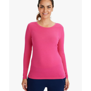 Healing Hands Women's Underscrub Soft Knit Melissa Longsleeve Scrub Tee, Size L