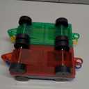 Magnetic Tiles Cars Construction Set, 4 PCS Magnet Cars Magnetic Building Blocks Toy for Kids Ages 4-8 3-5 Magnet Bricks Truck Kit Educational Sensory Toys Gifts for 3+ Year Old Boys & Girls Christmas