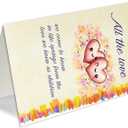 Valentines Day Card for Mom Dad, Valentine's Day Gifts for Mom and Dad from Son Daughter (QQ-152)