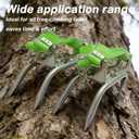 Tree Climbing Spikes - Anti-Slip Cat Claw Shoes Set for Outdoor Climbing, Coconut Picking & Hunting Observation, Professional Grade Arborist Gear (Easy Strap-On)
