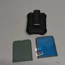 Caka for Motorola Moto Razr+ (Plus) & Razr Ultra 2025 Case with Clip & Screen Protector, Slim Thin Flip Phone Cover and Belt Hip Holster Combo Accessories for Razr 60 Pro & 60 Ultra - Green