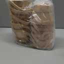 10 Pack Small Wooden Gift Basket, 4 x 4.7 Inch Round Woven Fruit Baskets Bulk, Mini Picnic Baskets with Handle for Garden Picking Berry Vegetable Flower DIY Craft Wedding Party Home Decor