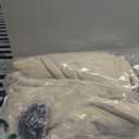 Memory Trained Pinch Pleated Extra Wide 70 Inch Blackout Bedroom Curtains 96 Inches Long 2 Panels Set, Linen Thermal Soundproof Farmhouse Oatmeal Living Room Windows Curtain Natural 8 FT Length Drapes