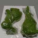 MicoSim Easter Bunny Decorations,Resin Moss Bunny Figurine,Garden Artificial Moss Rabbit Easter Décor Easter Party Favors Gifts(Medium, 2pcs)