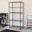 Internet's Best 5-Shelf Adjustable Wire Shelving | Heavy Duty Storage Rack | Metal Shelf for Garage, Restaurant, Industrial Use - Wide Unit Shelves, Sturdy Steel Frame | Black | 36" W x 18" D x 72" H