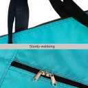 DoYiKe Extra Large Storage Duffle Bag with Zippers and Handles, Big Foldable Duffle Bag for Travel