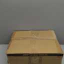 QiMH Farmhouse Table Lamps for Living Room, Rustic Beside Lamps for Bedroom with USB A+C Charging Ports, Nightstand Lamp with Frosted Glass Night Light for Home Decor, 4 Bulbs Included (Bronze) (Bronze-Style 1)