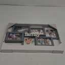 Malden International Designs 4x6 3.5x5 6-Opening Dimensional Gray Collage with Family Word Attachment Photo Wall Frame (9183-60)