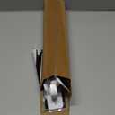 ENJOYBASICS No Drill Curtain Rods for Window 48 to 84 Inches, 5/8 Inch Diameter Renter Friendly Drapery Rod with Adhesive Brackets without Drilling, Adjustable from 27 to 90 Inches, White