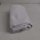 BGment Pure White 100% Blackout Curtains for Bedroom, Black Out Living Room 84 inch Panels with Thermal Liner, Rod Pocket and Back Tab Double Layer Room Darkening Drapes, 2 Panels, Each 52 x 84 Inch