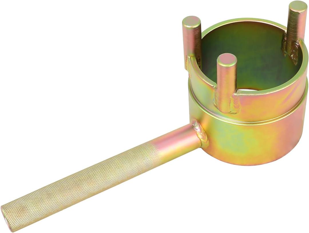 DPTOOL Crankshaft Pulley Wrench Crankshaft Harmonic Balancer Holding Tool Compatible with Mercedes Benz M271 1.6L 1.8L Petrol Engine Replace 271589004000