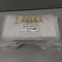 2 x Eoocan 20 Inches Monogram Christmas Stockings White Velvet with White Super Soft Plush Cuff Embroidered Xmas Stockings Classic Personalized Stocking Decorations for Family Holiday Season Decor(Dad)