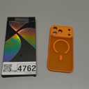 TORRAS Stronger Magnetic & Shockproof for iPhone 17 Pro Max Case, Fit for MagSafe, Military Grade Drop Protection, Camera Control, DIY Button, Slim for iPhone 17 Pro Max Case Translucent Orange