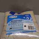 HOMEXCEL Brown Microfiber Cleaning Cloth, 50 Pack Cleaning Towels for Kitchen, Lint Free, Scratch-Free, Highly Absorbent, and Reusable Cleaning Rags for House, Window and Glass, Cars, 11.5 X11.5 inch