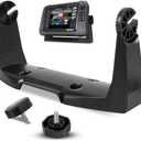 Bzumperyz 000-11019-001 Upgrade Gimbal Bracket Mounting Bracket with Knobs for Lowrance HDS-7 Touchscreen Models HDS Gen3, HDS Gen2 Touch, Elite and Hook 7