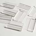 Board Game Clips, Crystal Clear 2mm Straight (32Pack), Keep Your Boards Together!