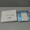 TaoBary 78 Pcs Make Your Own Banner Kits Large Size 6 Inch DIY Glitter Letter Pack Reuse Letters Banner Kit with White Ribbon for Birthday Wedding Shower Party Favor Wall Decor (Glitter Blue)