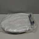 KOHLER 4639-RL-7 Cachet ReadyLatch Round Toilet Seat Soft Close, Black