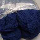 8 Pack Chunky Chenille Blanket Yarn for Hand Knitting and Crocheting - Jumbo Fluffy Super Bulky Yarn 28.4 Yds 7.7 Oz Each Skein (Tibetan Blue)