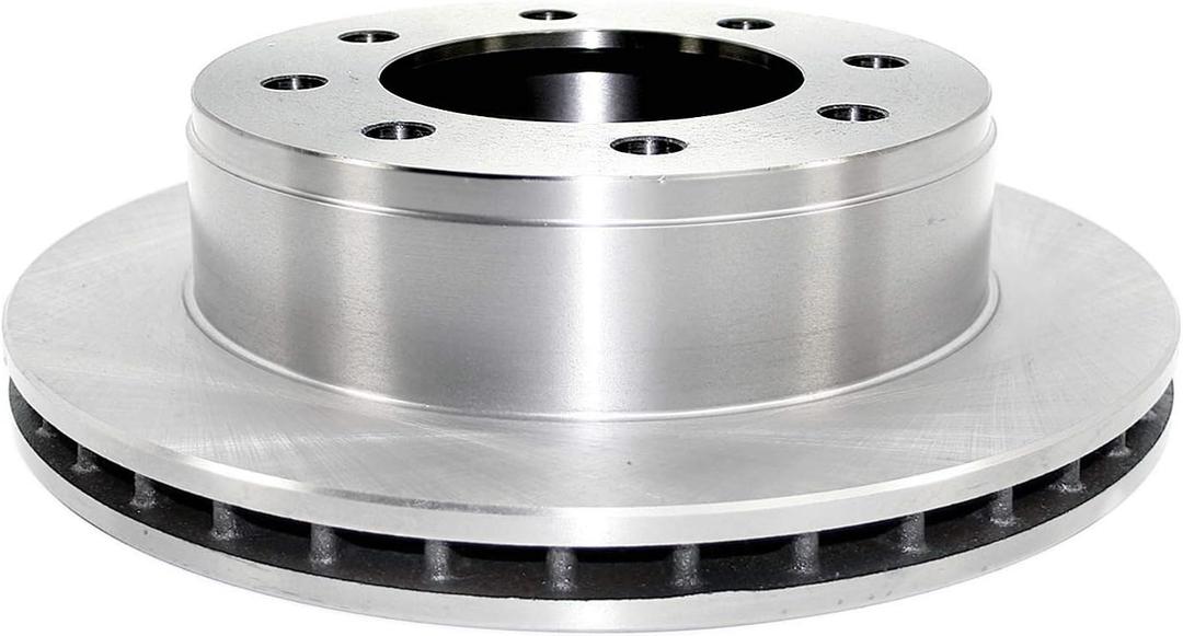 Durago Professional Series Rear Vented Brake Rotor 2 Pack BRR55057 + A-Premium BPD78500 Ceramic Brake Pads for 99–06 Silverado Sierra Tahoe