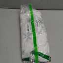 Mr. Pen- Christmas Tree Skirt 36 inches, White Faux Fur Christmas Tree Skirts with Silver Snowflakes