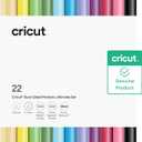 Cricut Dual-Sided Markers, Ultimate Marker Set (22 ct) - 1.0mm Marker Tip + 0.4mm Fine Point Pen Tip - For use with Maker, Explore, & Venture Machines