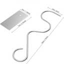 2 x Peanut Butter Stirrer Tool Set - Effortlessly Mixes Nut Butters, Perfect for Breads, Cakes & Cookies - Includes Scraper - Premium Kitchen Essential for Delicious Salads Tool