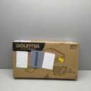 Gourmia 22 Inch XL Electric Griddle Pan - Nonstick Extra Large Flat Top Ceramic Surface, Countertop Cooker, Adjustable 200F400F, Pull-Out Drip Tray, Compact Handle-Free Design