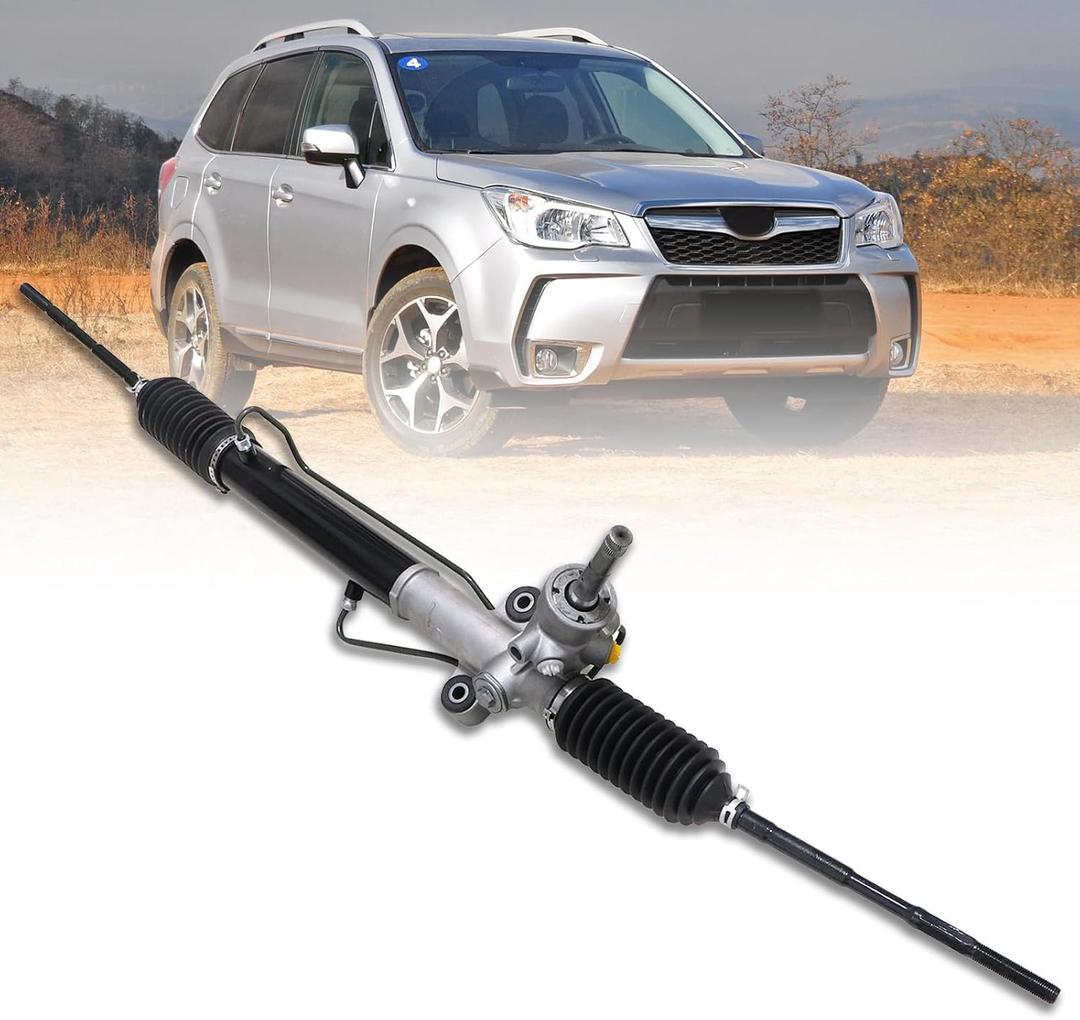 SecosAutoparts Power Steering Rack and Pinion Assembly Compatible with Subaru Forester 2.5L 2009-2013# 34110SC010 34110SC011 34110SC012