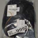 Wiggy Mermaid Black Finger Wave Wig 1920s Flapper Wigs with Headband Necklace Gloves Accessories for Roaring 20s 30s Costume Party