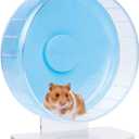 Niteangel Super-Silent Hamster Exercise Wheels: - Quiet Spinner Hamster Running Wheels with Adjustable Stand for Hamsters Gerbils Mice Or Other Small Animals (M, Light Blue)