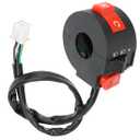 FVRITO Left Starter Kill Light Switch Female Plug Assembly for 50cc 70cc 90cc 110cc 125cc TaoTao RoKeta Sunl RPS ICEbear RPS Yamoto Jetmoto Kazuma Vitacci Chinese ATV Quad 8 Wire 3-Function