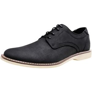 Jousen Mens Dress Shoes Retro Business Casual Oxfords Plain Toe Dress Shoes for Men Size 115