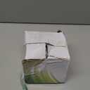 Modern Clear Coaster Set of 5- Glass Coasters for Drinks Crystal Coasters Round Cup Coaster Coffee Table Decor for Office, Kitchen, Bar, Dining Room, Living Room, Patio(Clear Green)