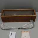 Autumn Alley Farmhouse Rustic Towel Rack Shelf Holder - Wood Towel Rack Basket Storage - Farmhouse Towel Holder for Rustic Bathroom and Farmhouse Kitchen Dcor - Wall Mounted, Galvanized, Rustic Brown