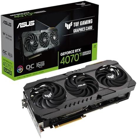 ASUS TUF Gaming GeForce RTX™ 4070 Ti Super OG OC Edition Gaming Graphics Card (PCIe 4.0, 16GB GDDR6X, DLSS 3, HDMI 2.1a, DisplayPort 1.4a)