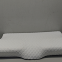 Derila Cervical Queen Size Pillow for Sleeping - Support Pillow for Side, Back, Stomach Sleepers - Contour Best Bed Pillows for Sleeping (1 Pillow | White)