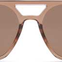 SOJOS Retro Aviator Sunglasses for Women Men,Trendy Rectangle Womens Mens Shades Sun Glasses SJ2202