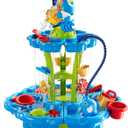 NIPLOOOW Auto Water Table for Toddlers 3-5, Kids Sand Water Table, Water and Sand Activity Sensory Table Summer Beach Outside Toys Backyard for Kids Toddlers Age 3 4 5 6 7 8