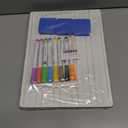 Tlpmsk Small White Board, Dry Erase LapBoards 9''x 12'' Mini White Board Double Sided Portable LapBoards for Students Teachers School Supplies (12 Boards with Line)