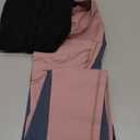 Dalavch 4 Pack Women's Maternity Leggings Over The Belly High Waisted Yoga Workout Pregnancy Pants Activewear for Women (Medium, 2 Black 1 Pink 1 Blue ( Leggings ))