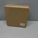 Home Intuition Round Plastic Grey Lazy Susan Turntable Food Storage Container for Kitchen (9" Round, 2 Pack)