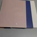 Fulmoon 6 Pack Plastic 3 Ring Binder Assorted Colors Economy Flexible Round Ring Presentation Binders with Pocket for Office School Meeting(1 Inch,Morandi Colors)