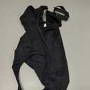 Womens Shapewear Bodysuit Body Shaper Thong (Small, Pure Black)