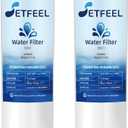 11034152 Water Filter Replacement Fit Bosch Thermador UltraClarity 644845 REPLFLTR10 BORPLFTR10 9000077104 9000194412 B26FT70SNS B22CS80SNS, Thermador 11028820 00740560, 2 Packs SETFEEL